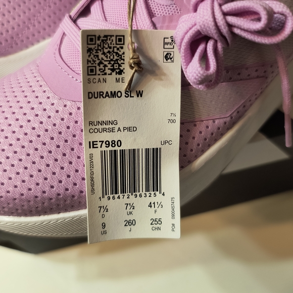 Adidas DURAMO SL W Running Shoes Bliss Lilac Women's Size 9 IE7980 NEW - Picture 6 of 7